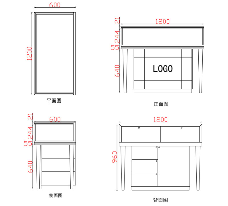 商場(chǎng)眼鏡展示柜,商場(chǎng)手表柜,品牌手表眼鏡專柜